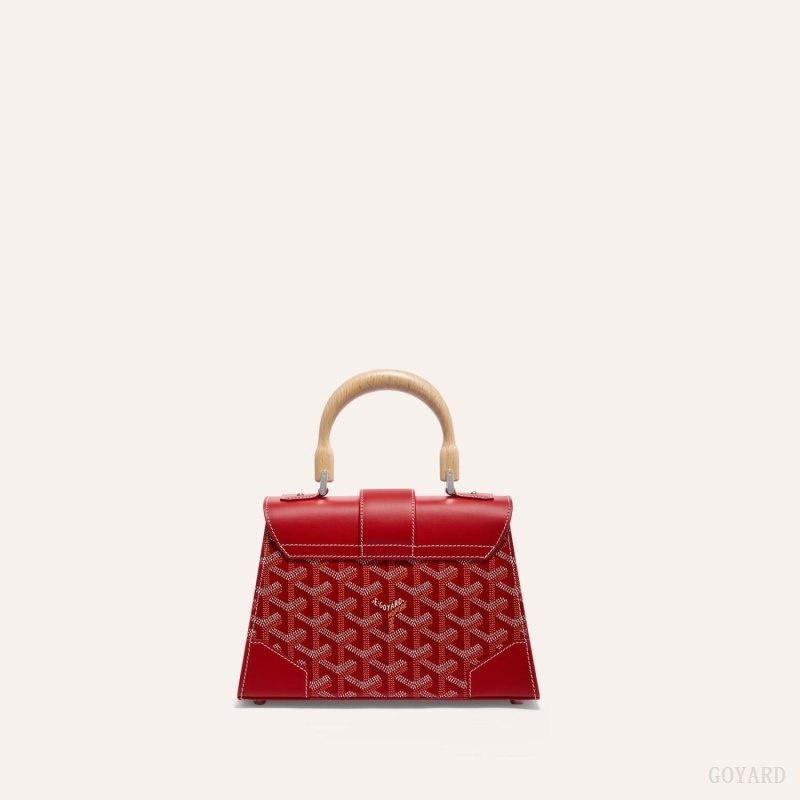 Goyard SAÏGON STRUCTURE MINI BAG Red | RRDW2171