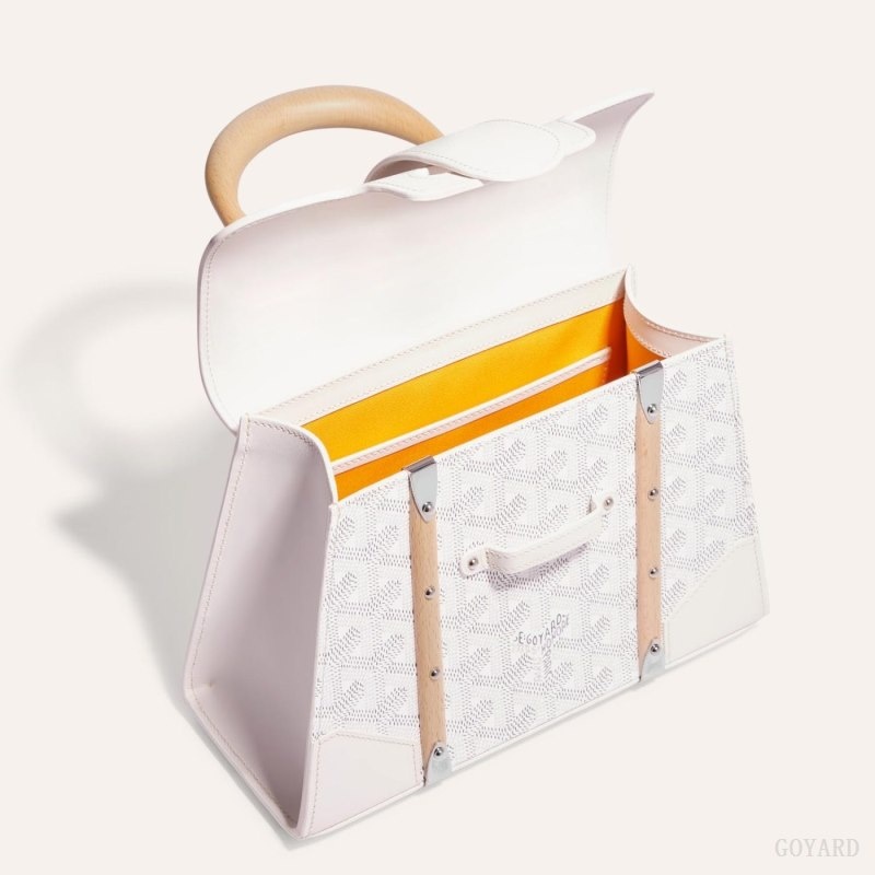 Goyard SAÏGON STRUCTURE MINI BAG White | IQGI1228