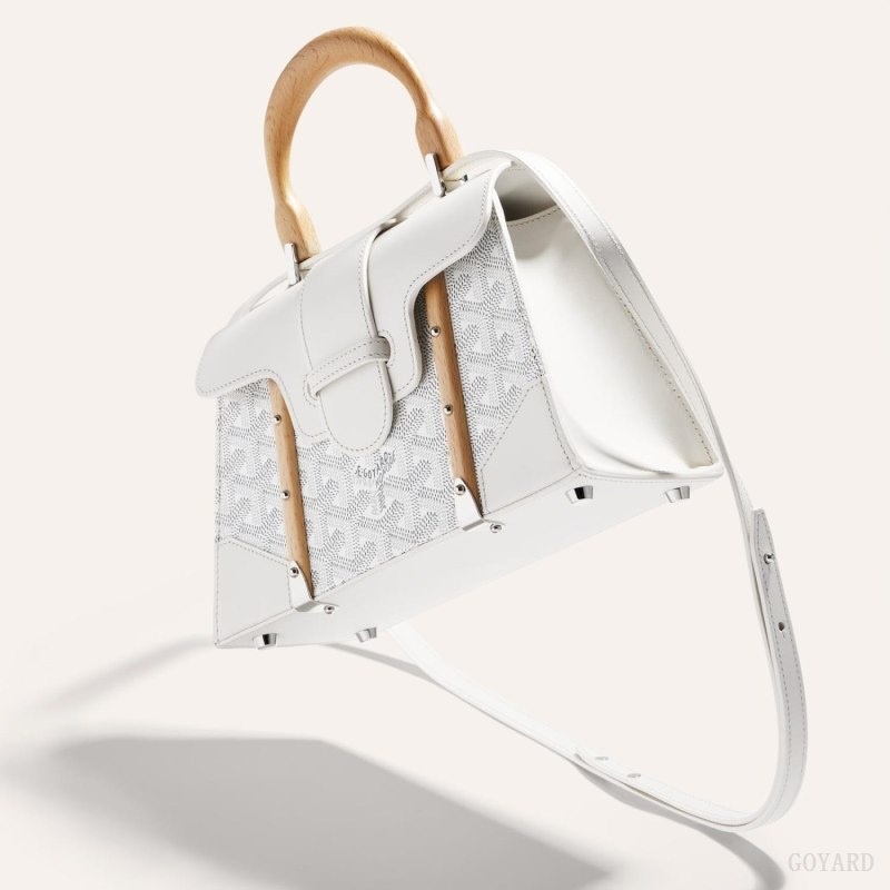 Goyard SAÏGON STRUCTURE MINI BAG White | IQGI1228