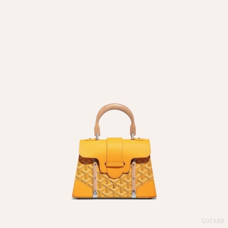 Goyard SAÏGON STRUCTURE MINI BAG Yellow | VLLZ1822