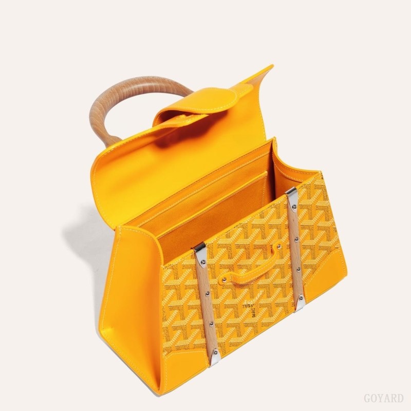 Goyard SAÏGON STRUCTURE MINI BAG Yellow | VLLZ1822