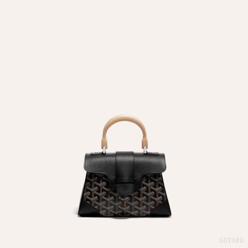 Goyard SAIGON SOUPLE MINI BAG Black | CFFZ3163