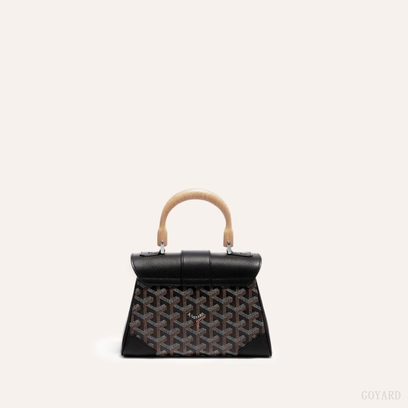 Goyard SAIGON SOUPLE MINI BAG Black | CFFZ3163