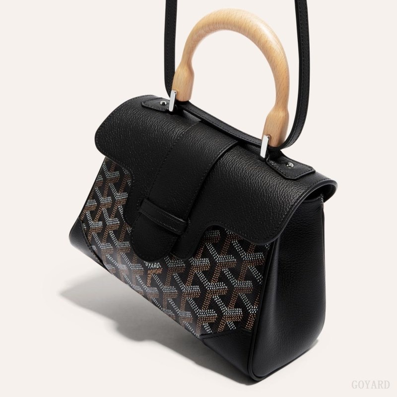 Goyard SAIGON SOUPLE MINI BAG Black | CFFZ3163