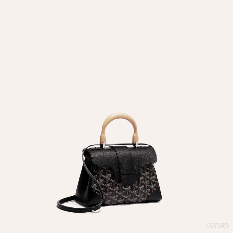 Goyard SAIGON SOUPLE MINI BAG Black | CFFZ3163