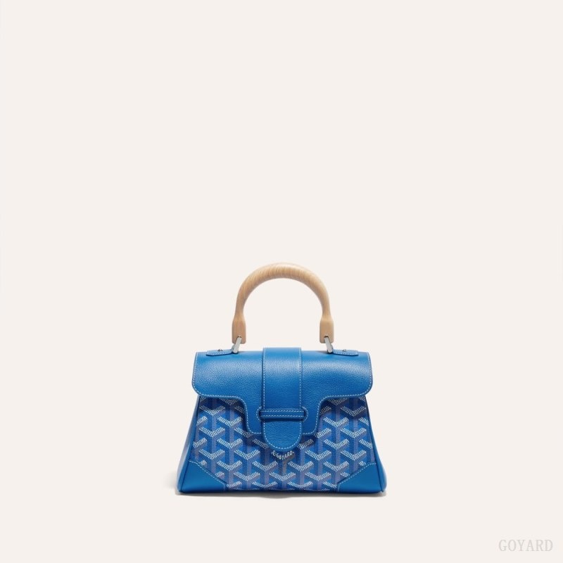 Goyard SAIGON SOUPLE MINI BAG Blue | IDCD4507