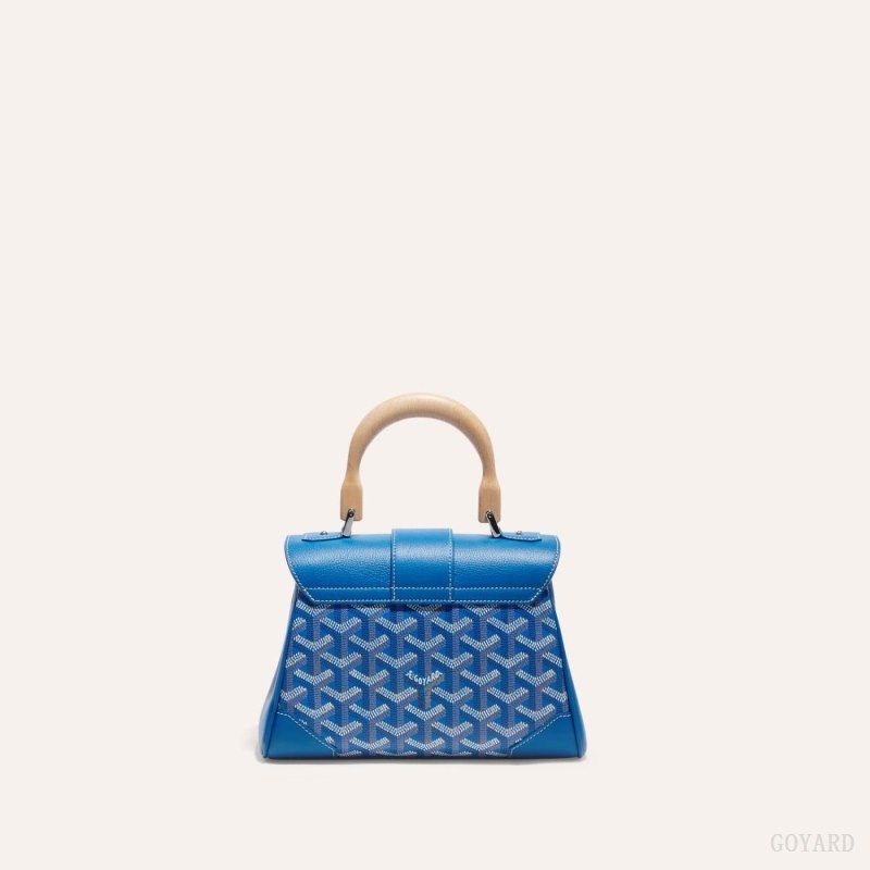 Goyard SAIGON SOUPLE MINI BAG Blue | IDCD4507