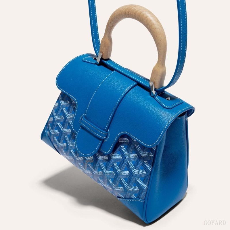 Goyard SAIGON SOUPLE MINI BAG Blue | IDCD4507