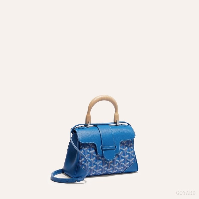 Goyard SAIGON SOUPLE MINI BAG Blue | IDCD4507