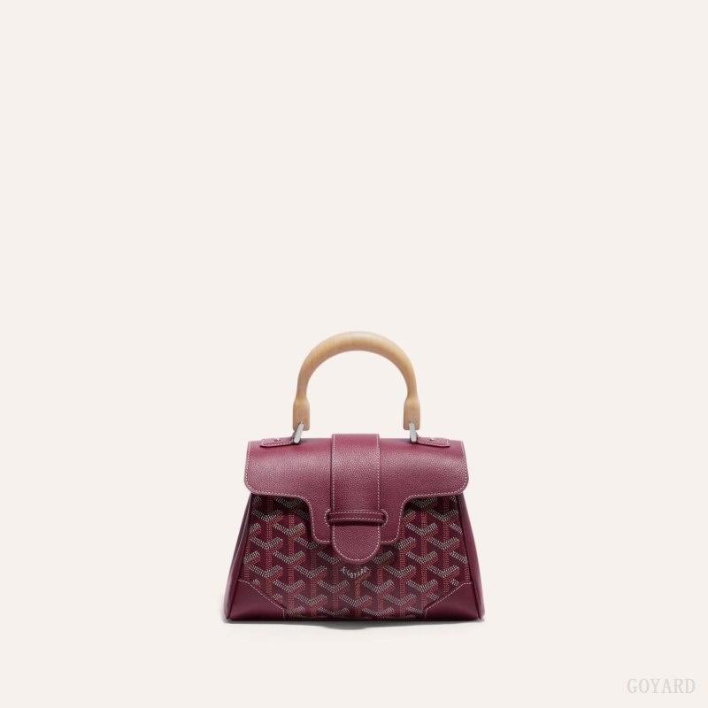 Goyard SAIGON SOUPLE MINI BAG Burgundy | UZYB4501