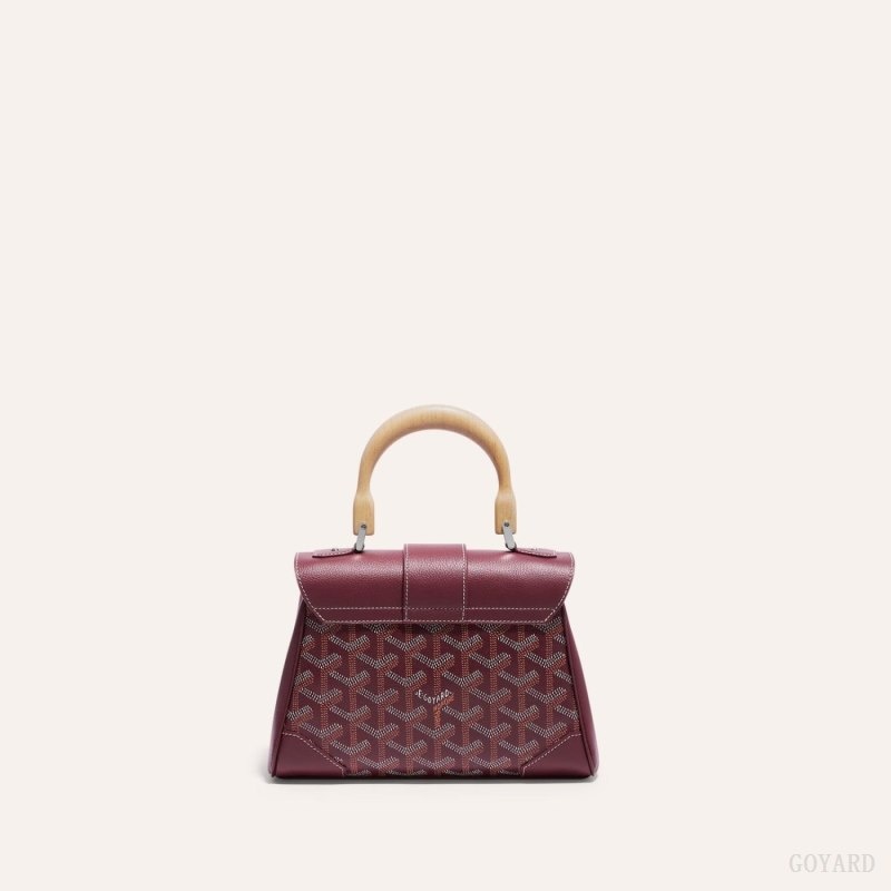 Goyard SAIGON SOUPLE MINI BAG Burgundy | UZYB4501