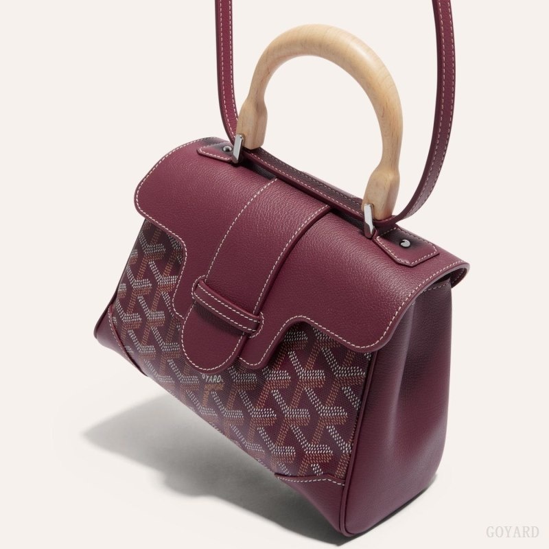 Goyard SAIGON SOUPLE MINI BAG Burgundy | UZYB4501