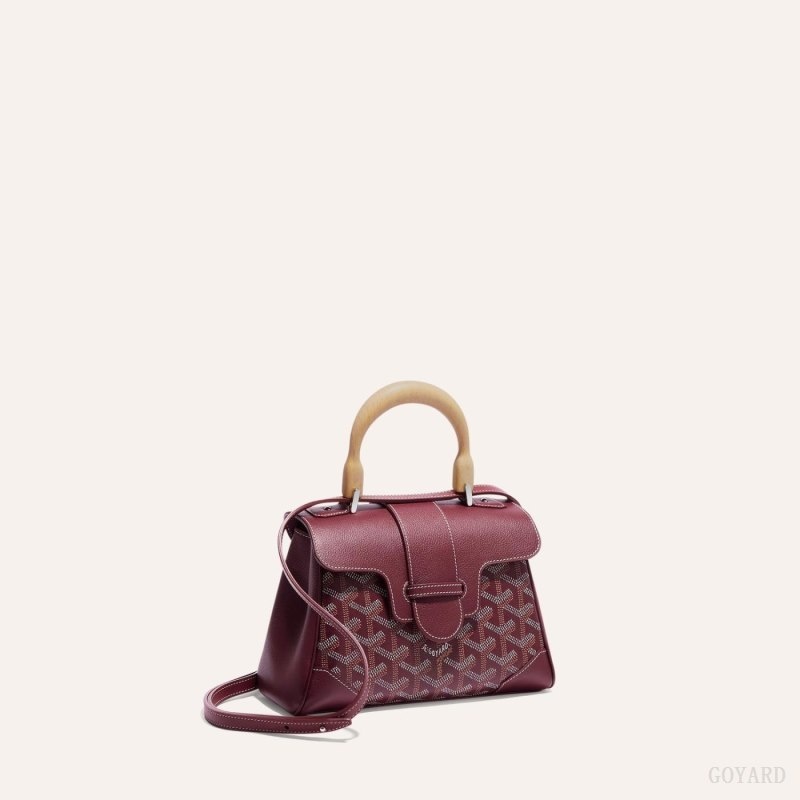 Goyard SAIGON SOUPLE MINI BAG Burgundy | UZYB4501