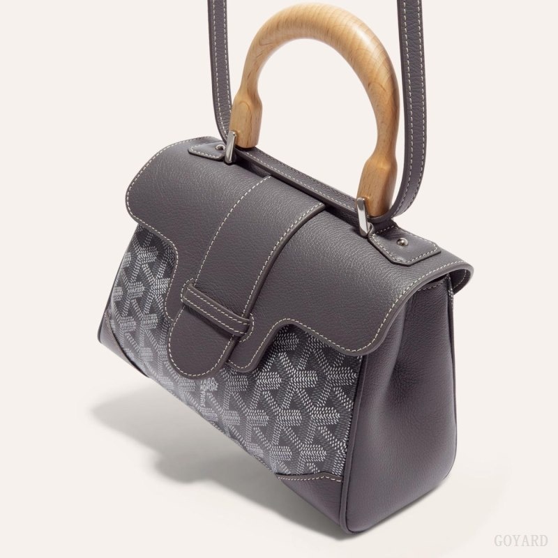 Goyard SAIGON SOUPLE MINI BAG Grey | HCGL9863