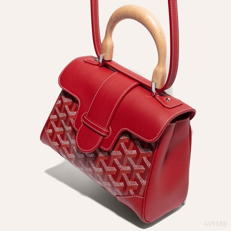 Goyard SAIGON SOUPLE MINI BAG Red | BWWE5830