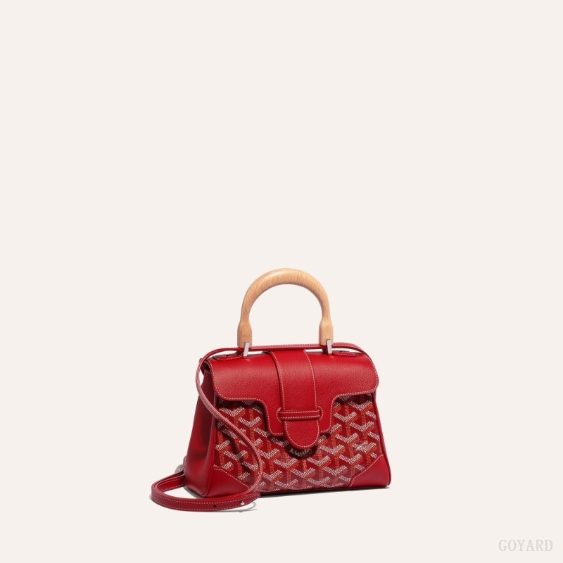 Goyard SAIGON SOUPLE MINI BAG Red | BWWE5830