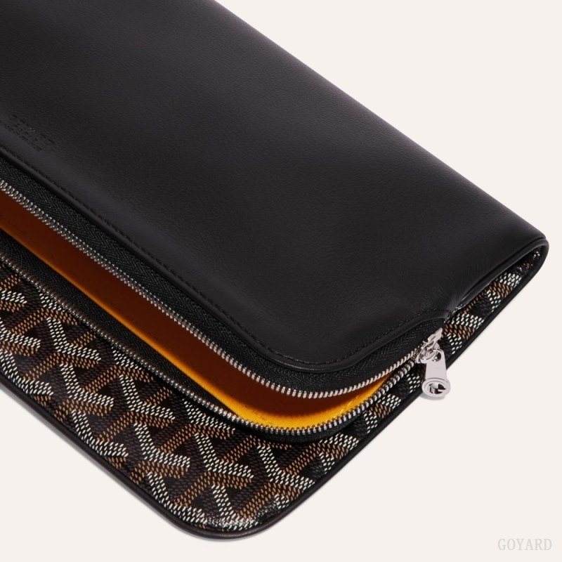 Goyard SAINTE-MARIE CLUTCH Black | TXWR9142