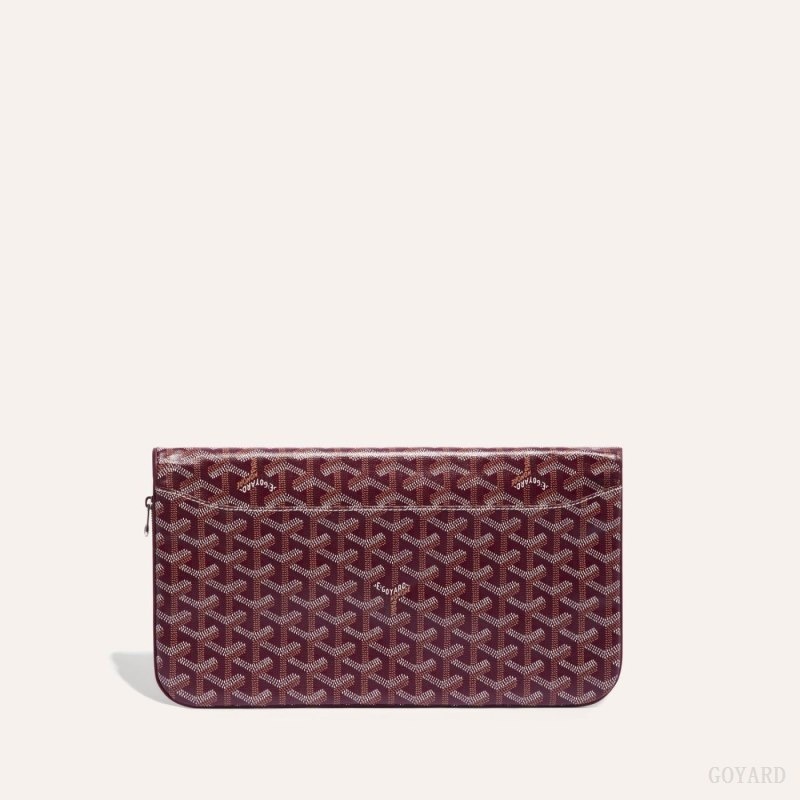 Goyard SAINTE-MARIE CLUTCH Burgundy | NSLE3171