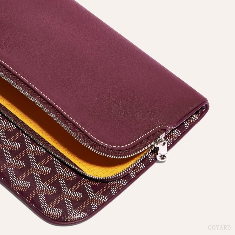 Goyard SAINTE-MARIE CLUTCH Burgundy | NSLE3171