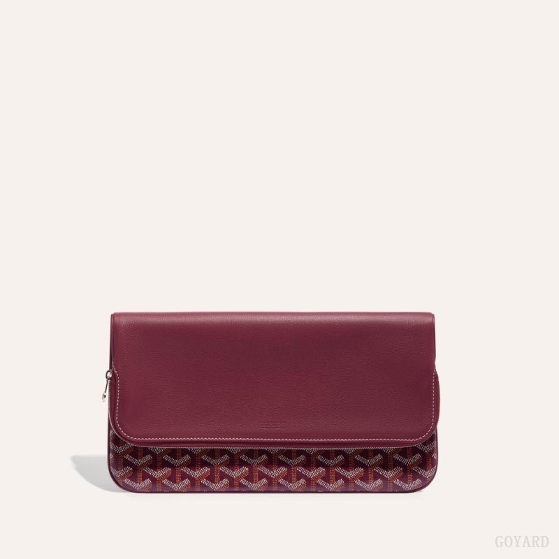 Goyard SAINTE-MARIE CLUTCH Burgundy | NSLE3171