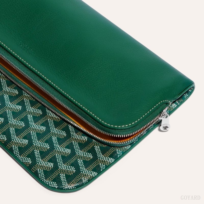 Goyard SAINTE-MARIE CLUTCH Green | GUXQ1259