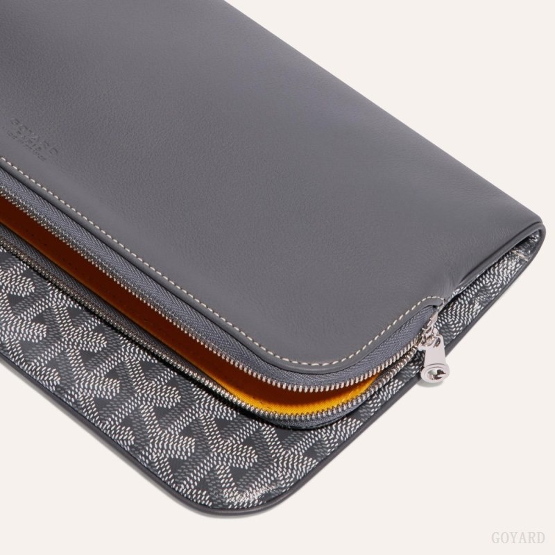 Goyard SAINTE-MARIE CLUTCH Grey | YBBY5583