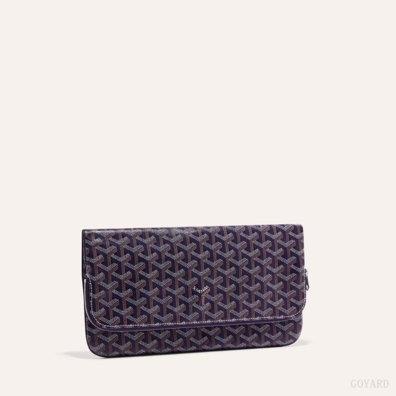 Goyard SAINTE-MARIE CLUTCH Navy Blue | QTNO9597