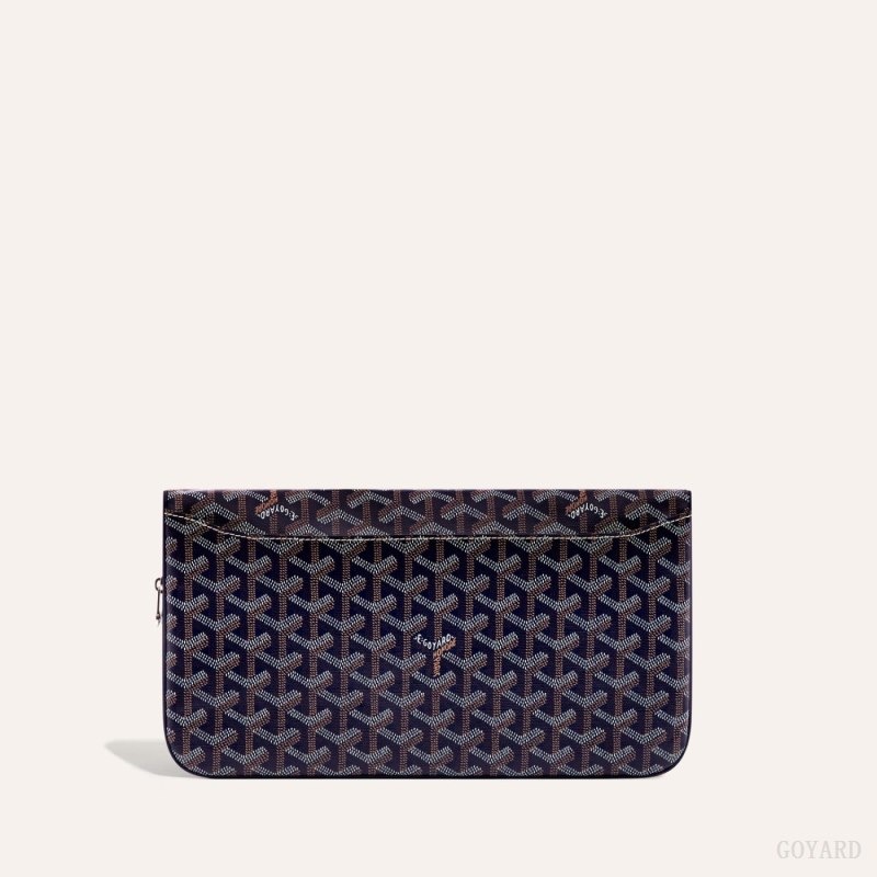 Goyard SAINTE-MARIE CLUTCH Navy Blue | QTNO9597