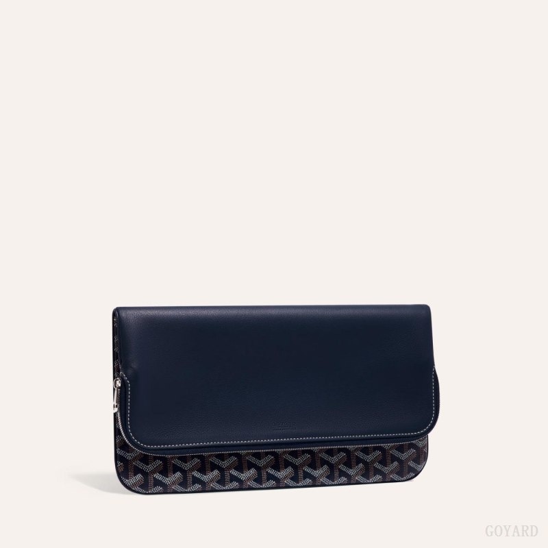 Goyard SAINTE-MARIE CLUTCH Navy Blue | QTNO9597