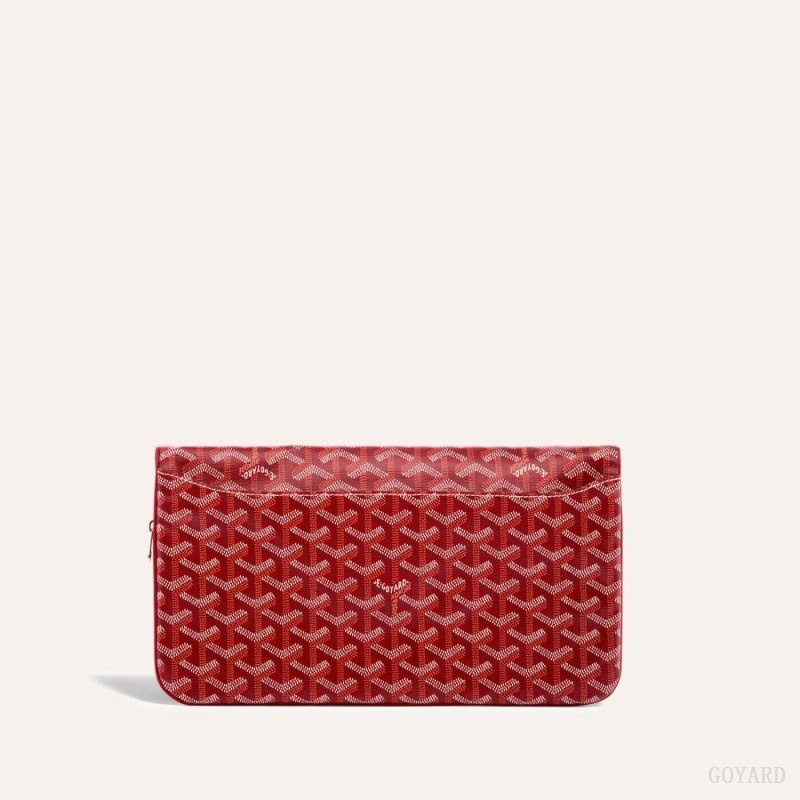 Goyard SAINTE-MARIE CLUTCH Red | HYFS4716