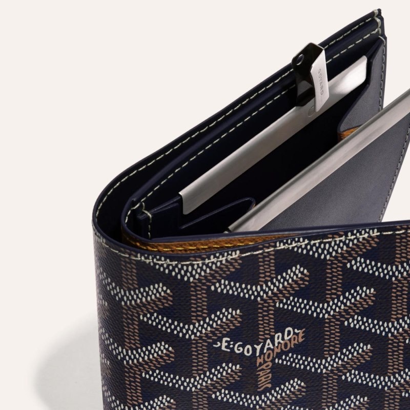 Goyard SAINT-FLORENTIN WALLET Navy Blue | LNXO6561