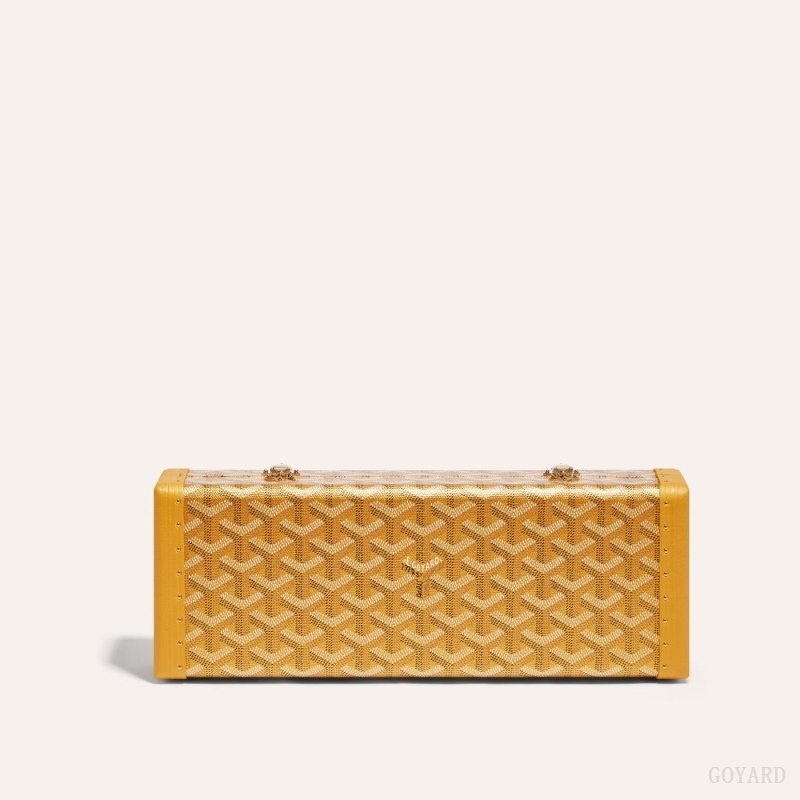 Goyard SAINT-HONORE TRUNK BAG Gold | VMBY1990