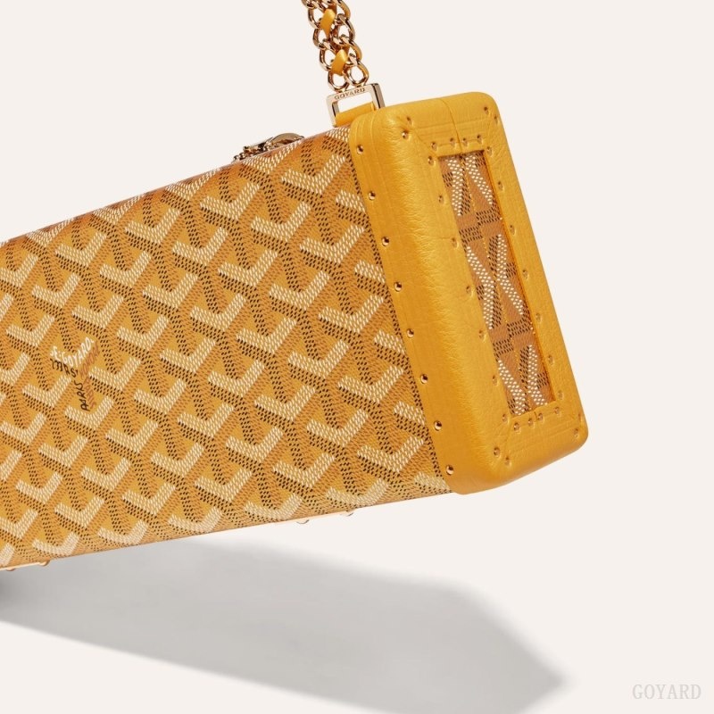 Goyard SAINT-HONORE TRUNK BAG Gold | VMBY1990