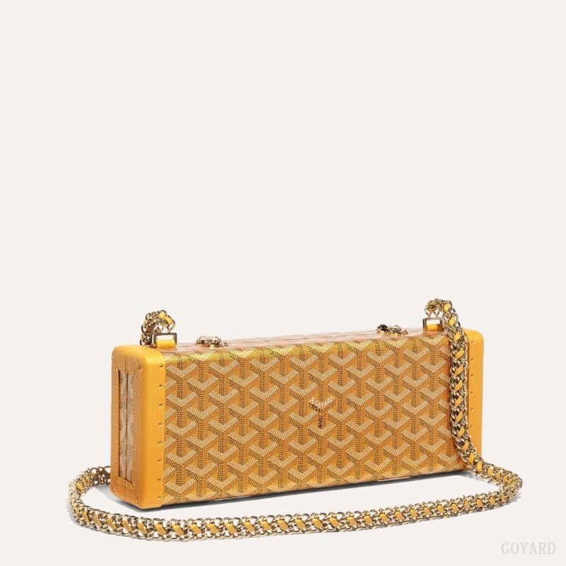 Goyard SAINT-HONORE TRUNK BAG Gold | VMBY1990