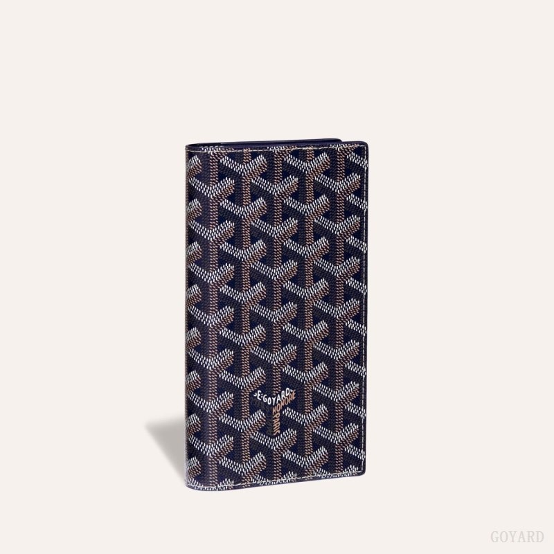 Goyard SAINT-LAMBERT WALLET Navy Blue | GMKC2005