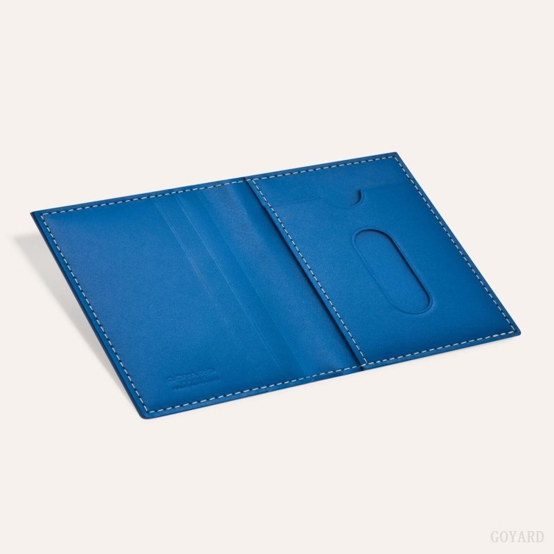 Goyard SAINT-MARC CARD WALLET Blue | AZEV5862