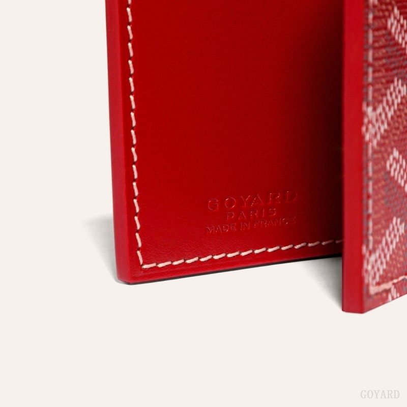 Goyard SAINT-MARC CARD WALLET Red | FKPK4650