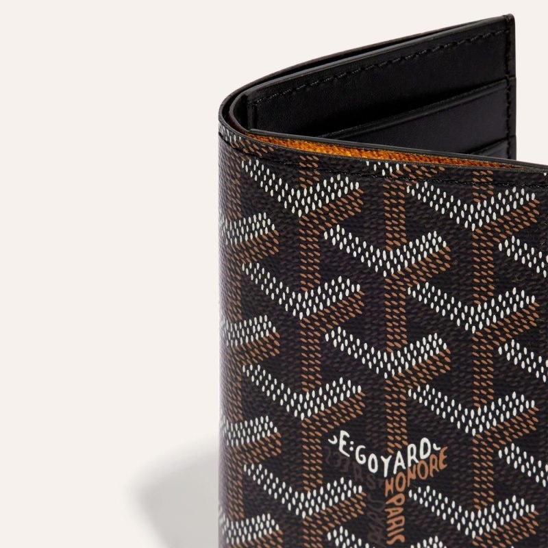 Goyard SAINT-PIERRE CARD WALLET Black | QETS7417