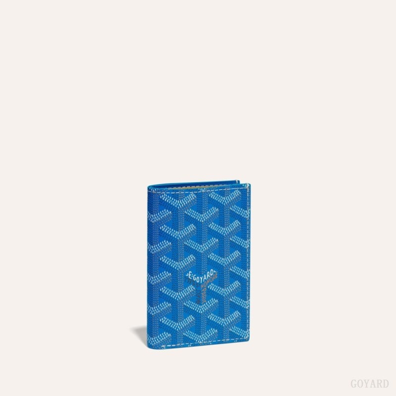 Goyard SAINT-PIERRE CARD WALLET Blue | PEXD9874