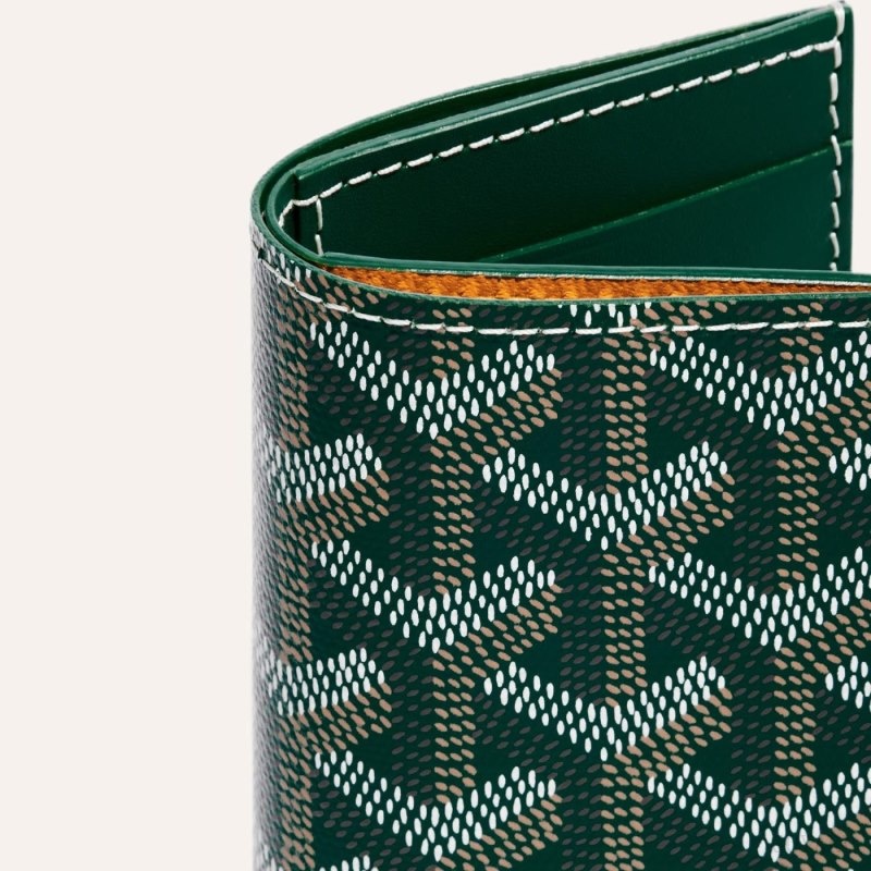 Goyard SAINT-PIERRE CARD WALLET Green | NNPG3267