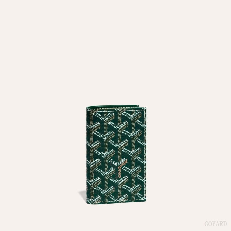 Goyard SAINT-PIERRE CARD WALLET Green | NNPG3267