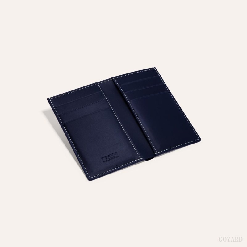 Goyard SAINT-PIERRE CARD WALLET Navy Blue | GGVP0581