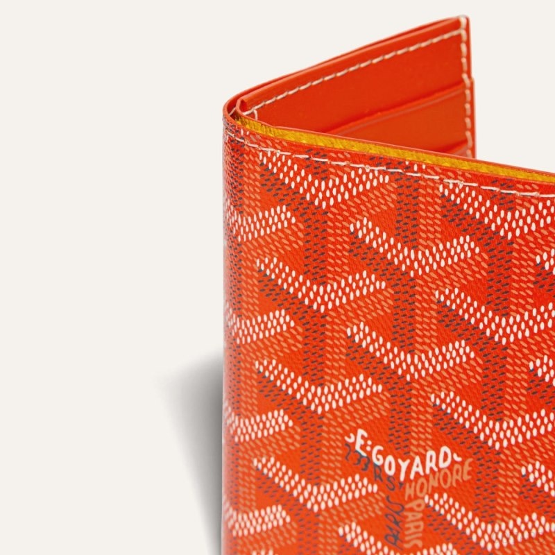 Goyard SAINT-PIERRE CARD WALLET Orange | OFIU4919