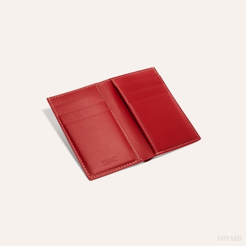 Goyard SAINT-PIERRE CARD WALLET Red | BGKZ7178