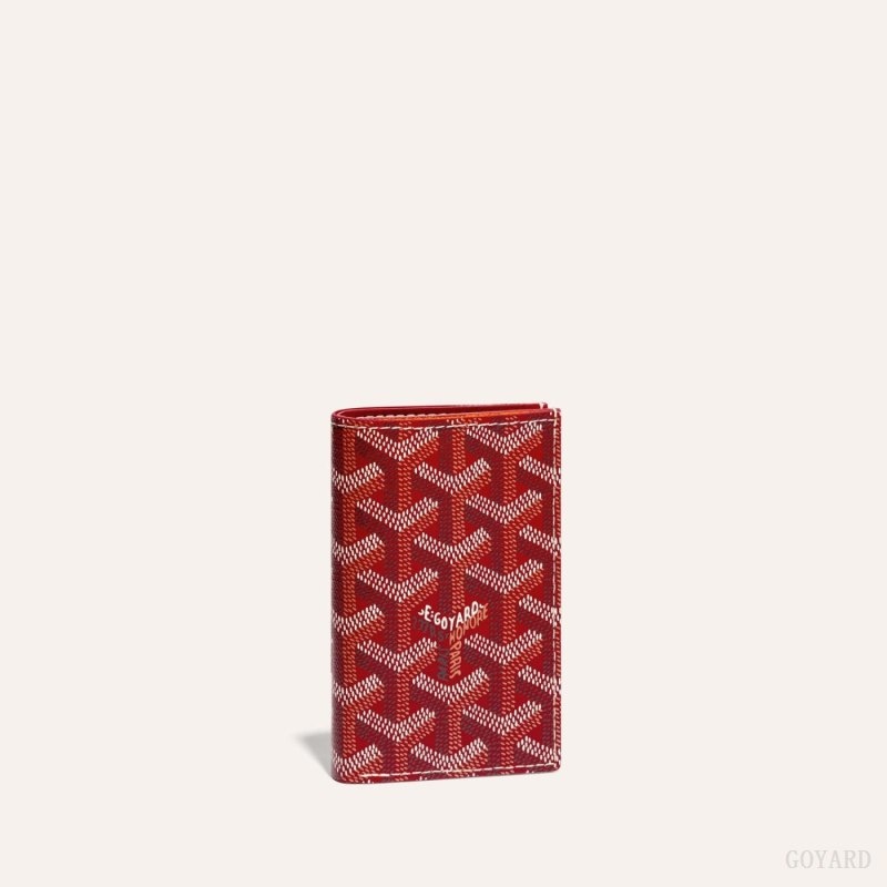 Goyard SAINT-PIERRE CARD WALLET Red | BGKZ7178