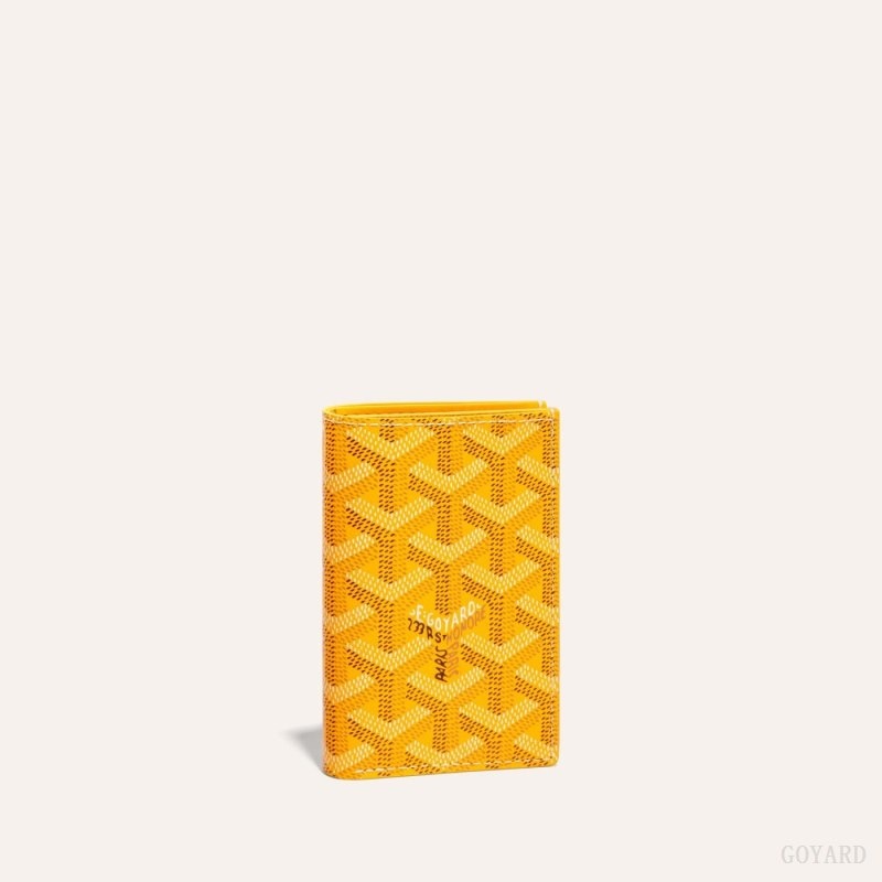 Goyard SAINT-PIERRE CARD WALLET Yellow | BUMM3896