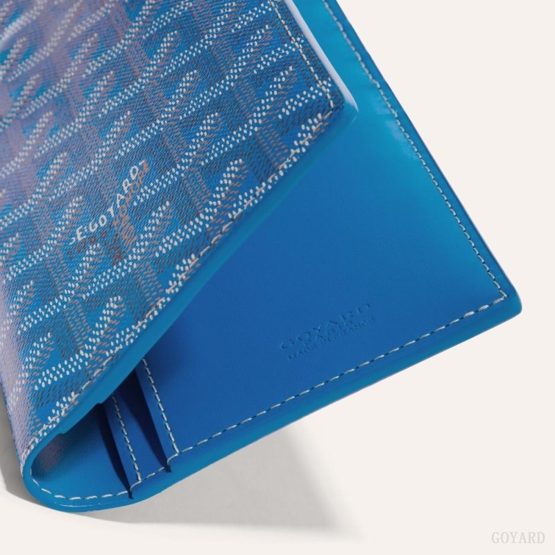 Goyard SAINT-ROCH WALLET Blue | KVQY4976