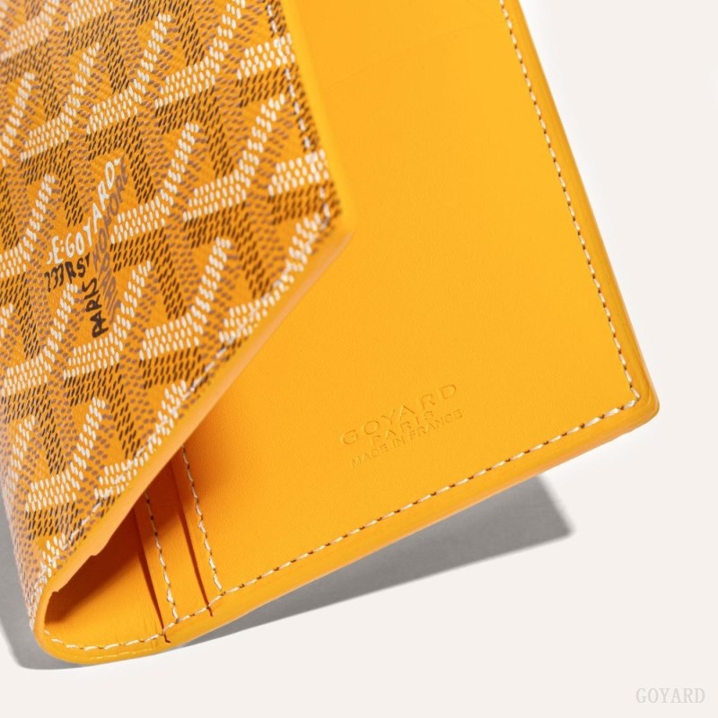 Goyard SAINT-ROCH WALLET Yellow | CXHK1416