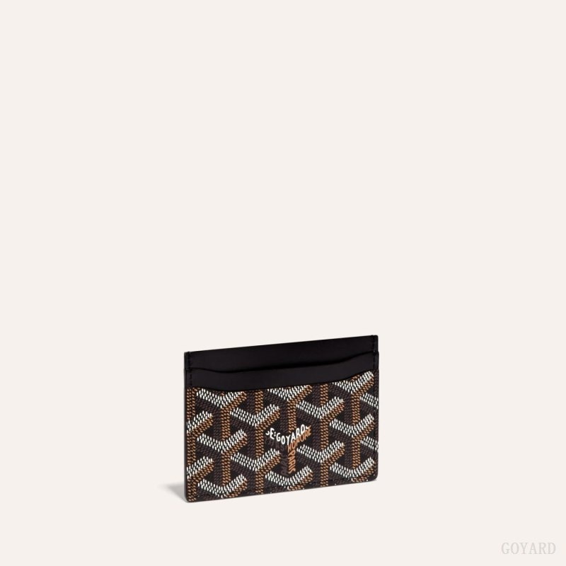 Goyard SAINT-SULPICE CARD WALLET Black | SLIO1084