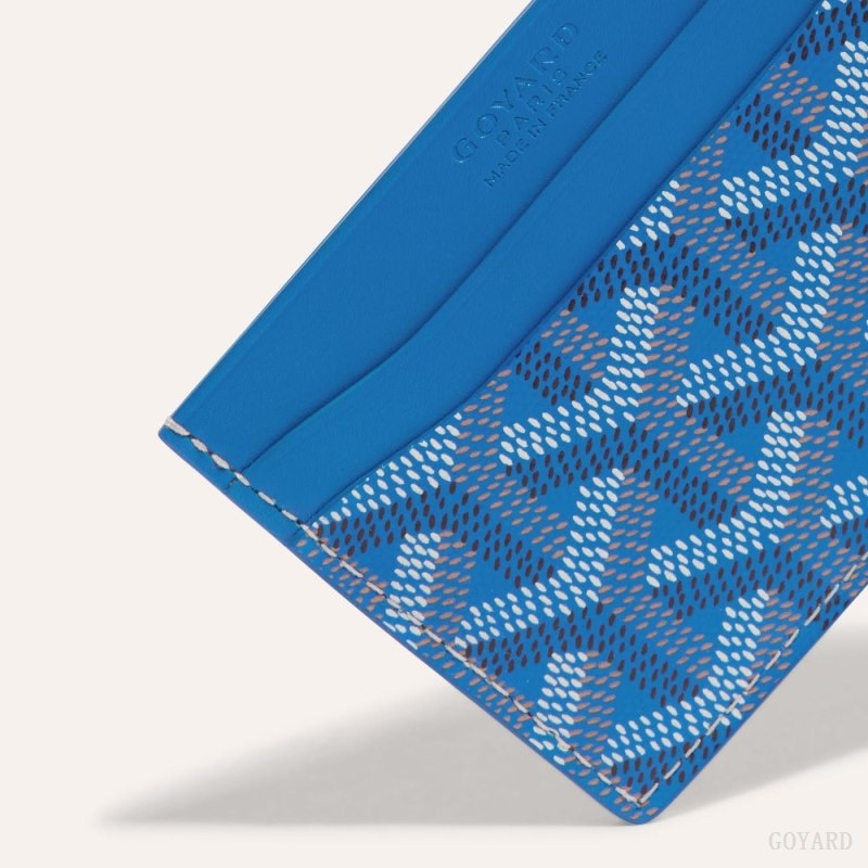 Goyard SAINT-SULPICE CARD WALLET Blue | XUUC1890